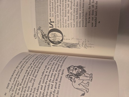 The Wizard of Oz Waddle Book - 1993 Collectors Edition ohne Figuren KOSTENLOSER VERSAND - Bild 5 von 5
