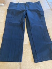 Dickies Men's Navy Regular Fit Straight Leg Cargo Pant 48/30 NWT Box 18 