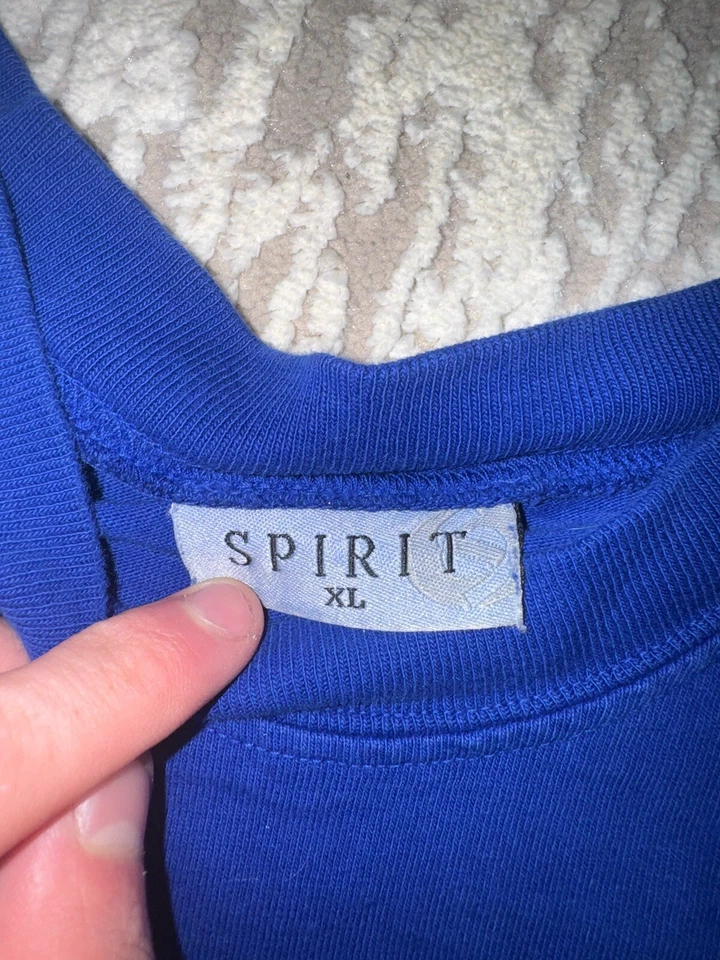 Jersey The Gulf Orange Beach Manga Larga Spirit Azul Excelente Estado Foto 4 de 4