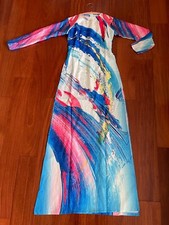 Ao Dai Vietnamese Without Pants, lua phap cao cap in 3D final sale