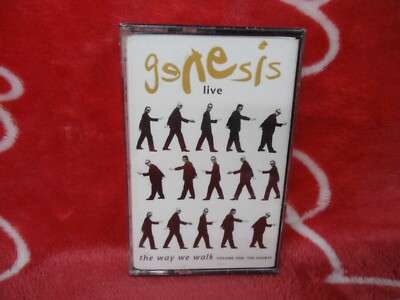 GENESIS Live The Way We Walk Volume One: The Shorts CASSETTE  SEALED 