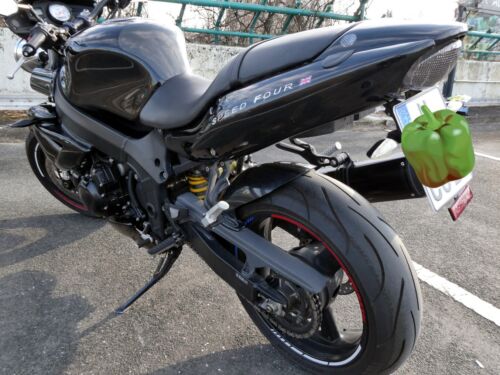 schwarz geht immer! triumph speed Four, 600 cm, Bj. 2002 - Bild 7 von 9