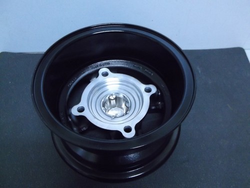 Honda 250R 400EX 250X 450R 10" Front Wheel Rim Motosports Alloy S3 Black NOS - Bild 5 von 7