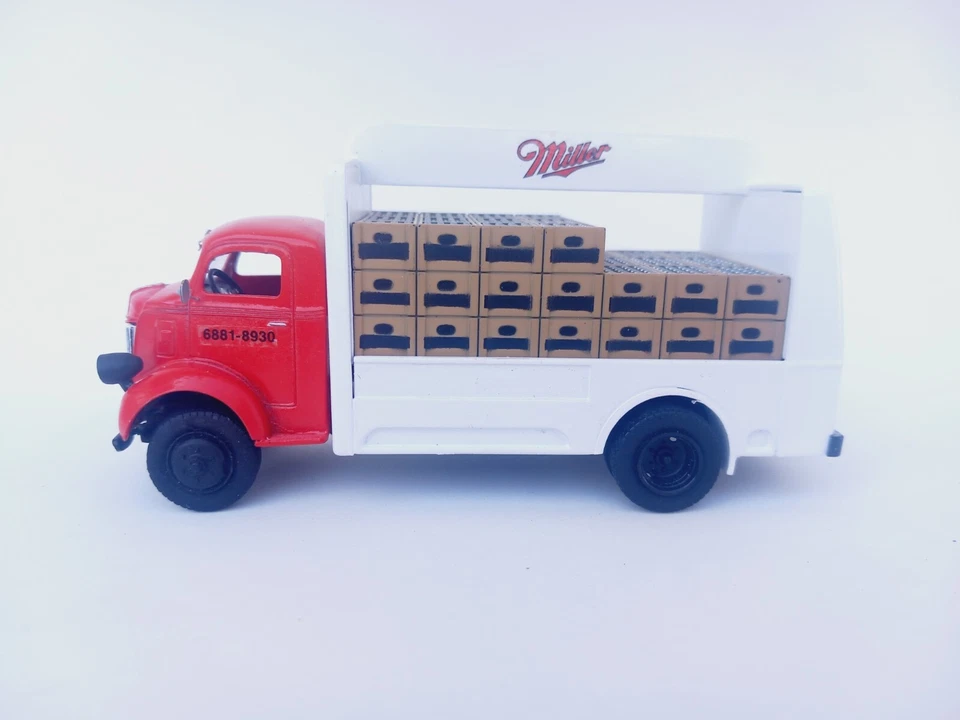 1/50 o scale 3d printed 1941 Ford COE beverage truck handmade custom kitbash - Image 2 of 4