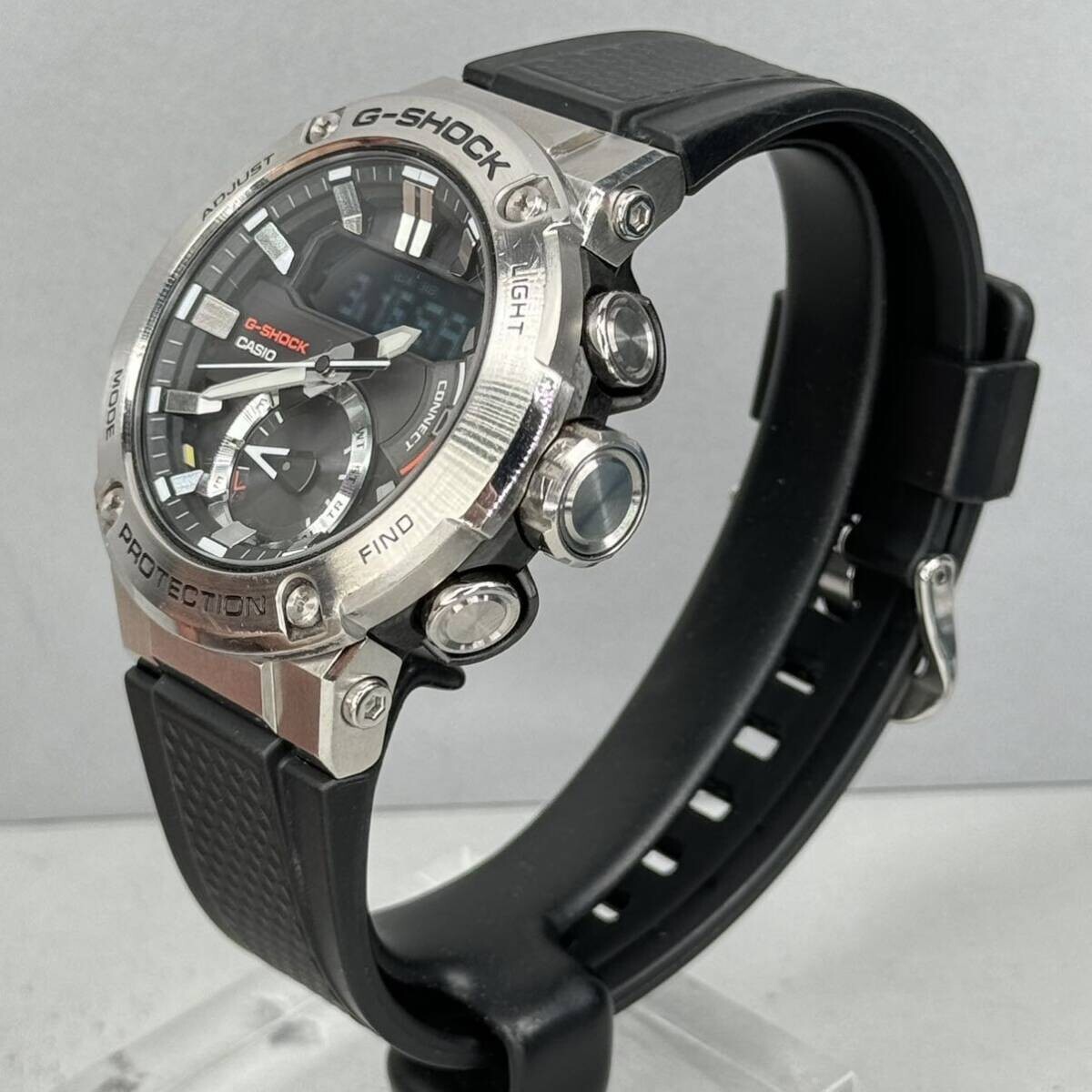 CASIO G-SHOCK GSTEEL GST-B200-1ajf ブラック Casio G-Shock G-STEEL Carbon GST-B200-1AJF | Sakurawatches.com