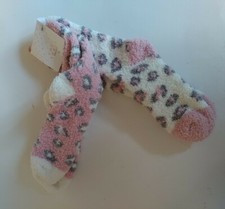 Dorothy Perkins Pink  Cream Cosy Socks