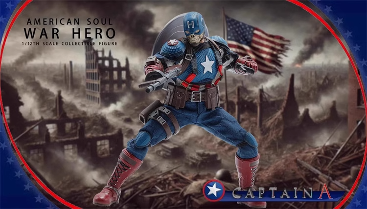 Joy Man Toys 1/12 ウォー ヒーロー JM003 未開封新品 Joy Man JM003 1/12 American Soul War Hero 6