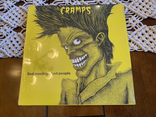 The Cramps – Bad Music For Bad People Unplayed 1984 Promo 1st Pressing Vinyl LP - Afbeelding 1 van 12