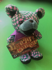 PEARLY BAKER Grateful Dead Bean Bag 7" Plush Bear By Liquid Blue NWT