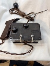 Vintage Mid Century National Cautery Medical Device Cauterizing Machine, Bakelit