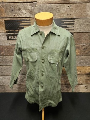 Vietnam War Og-107 Utility Shirt Size Medium Long Sleeve | eBay