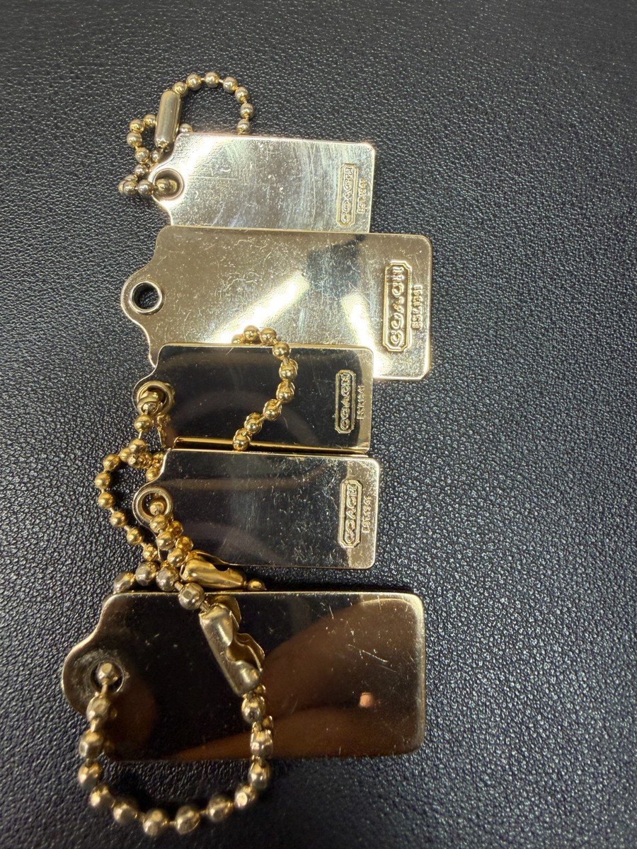 Coach Horse & Carriage Metal Hangtags Lot of 5 (Lot 2570) View 4