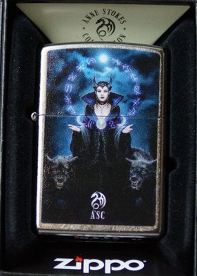 Zippo Feuerzeug ''Anne Stokes Luna Moon'' Neu & OVP