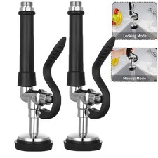 1/2PACK Pre Rinse Sprayer Commercial Sink Sprayer Head Spray Valve Dish Nozzle