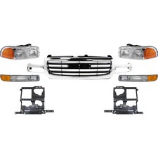 Grille Grill For Gmc Sierra 1500 Classic Hd Truck Heavy Duty 2500 2003-2004