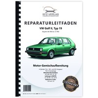 VW Golf 2 Typ 19 (83-92) TLA 1B3 2E3 TSZ-H Vergaser ZüNdanlage Reparaturhandbuch