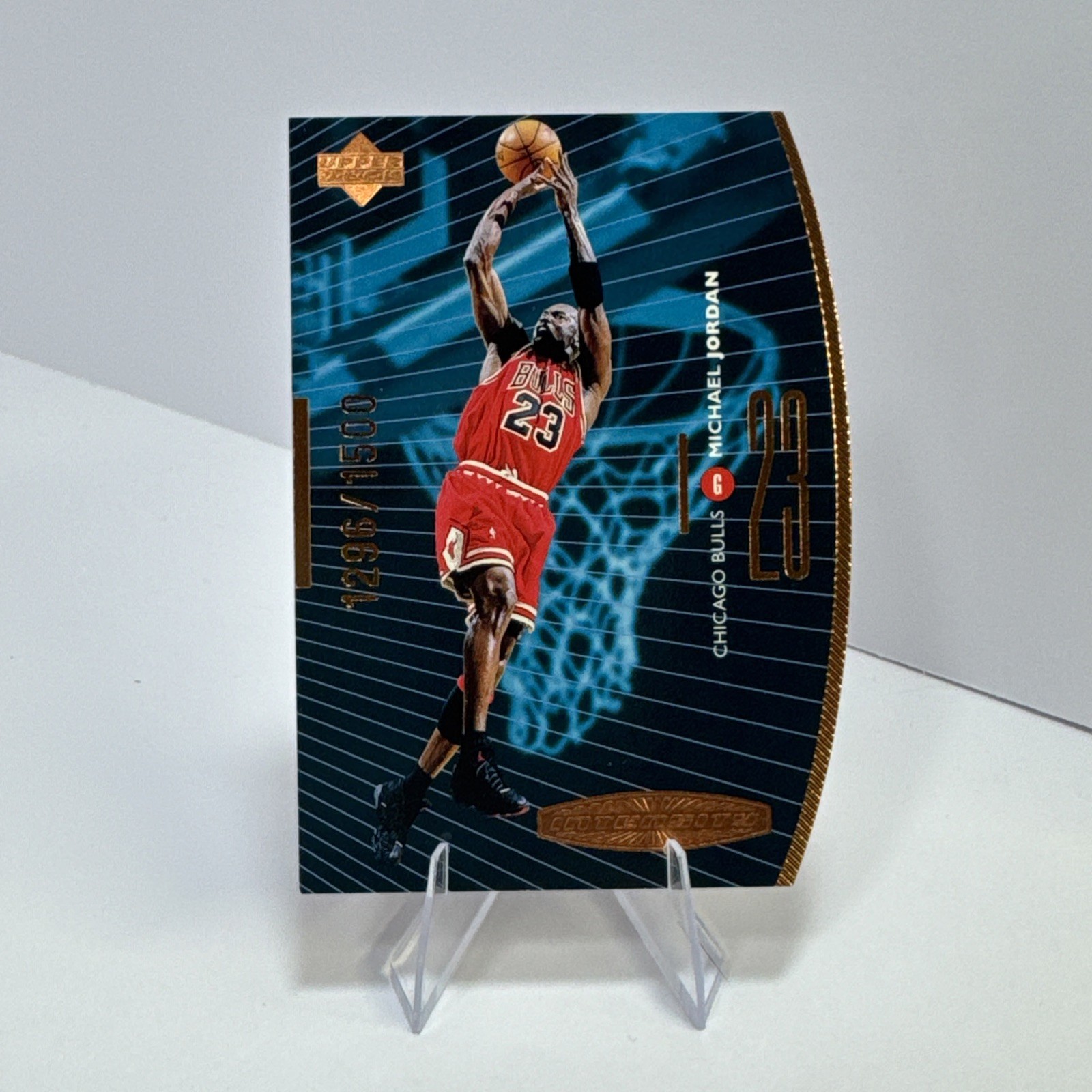 1998 Upper Deck Intensity Michael Jordan Bronze /1500 Numbered