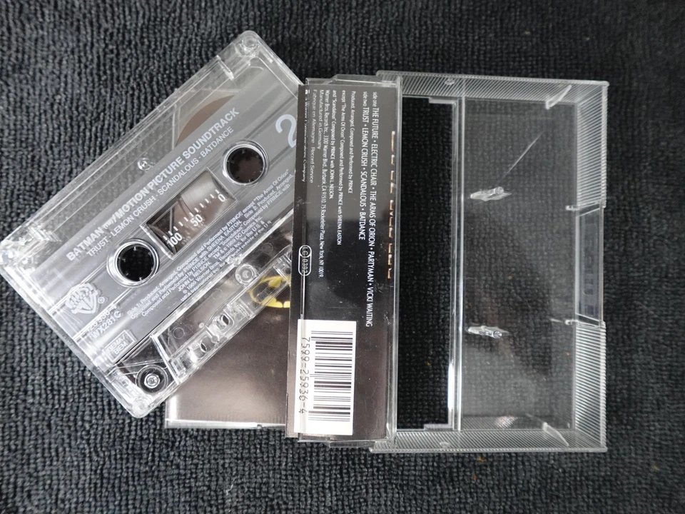 Prince BATMAN Motion Picture Soundtrack 1989 Original Cassette Tape - Image 2 of 2