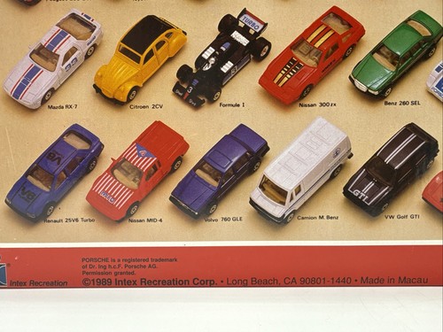 1989 Intex Recreation 50 Die Cast Car Collector Set ~ Giant Gift Set NRFP - Bild 21 von 24