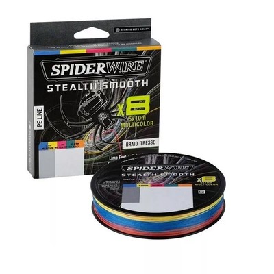 Dynema Braided Line PE SpiderWire 8 Strands 300 M Multicolor X8 Braid