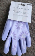 Laura Ashley ALL Weather Pale Lavendar Gardening Gloves   SMALL