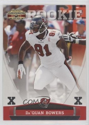 2011 Panini Gridiron Gear Rookie Silver X's 90/250 Da'Quan Bowers #166 z6b