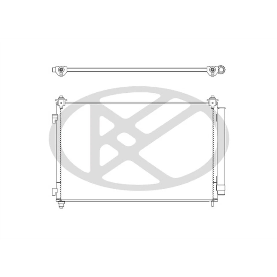 FITS KOYORAD CD060772 AIR CONDITIONING CONDENSER OE REPLACEMENT - Image 3 of 3