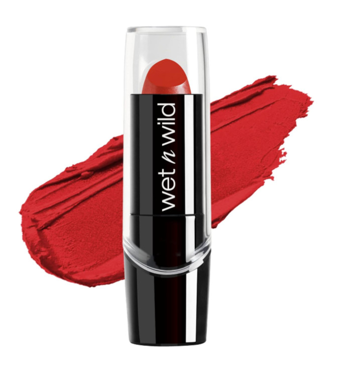 wet n wild Silk Finish Lipstick Cherry Frost Hydrating Lip Color
