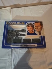 Egger Bahn Vintage Germany 9mm Train with Tracks Original Box Excellent Cond