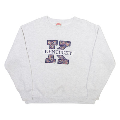 NUTMEG Kentucky Herren Sweatshirt Grau USA M