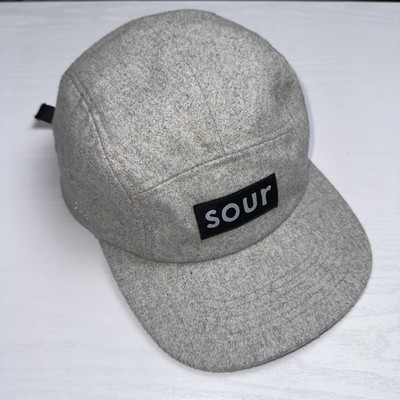 Crooked Stave - Sour Cap - Grey 100% Melton Wool Hat - Baseball Hat