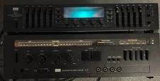 Sansui RG-7 Stereo Graphic Equalizer Consolette & Integrated DC Servo Amp Combo