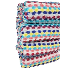 Luxury Pom Pom Cotton Towels Set - 100% Premium Cotton Super Soft & Absorbent US