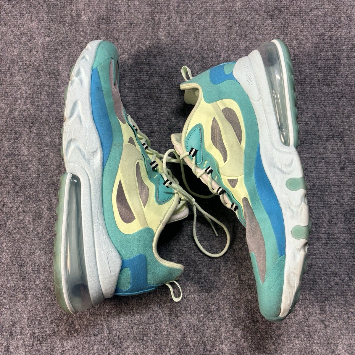 Nike Air Max 270 React Hyper Jade Teal AO4971-301 Mens Shoes Size