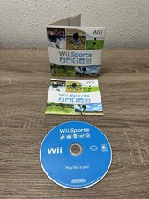 NINTENDO Wii Sports Video Game with Case and Manual - Tested Working
