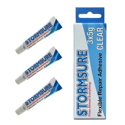 Stormsure Flexible Repair Adhesive 3X 5g - Great for a Multitude of Repairs: Str