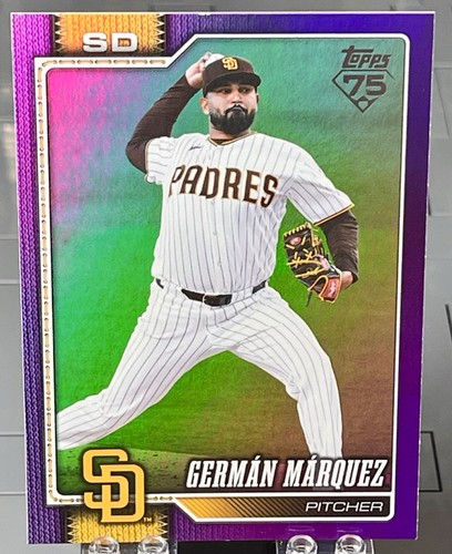 2026 Topps Update German Marquez Purple /250 US52 Padres 220/250