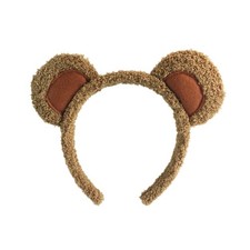 Bear Ear Headband Brown Costume Headpiece Plush Halloween Animal Ear