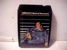 LIBERACE MUSICAL SOUVENIRS 8 TRACK TAPE