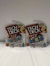 2025 TECH DECK SPONGEBOB SQUAREPANTS SANTA CRUZ FINGER BOARDS- 1/7,  2/7