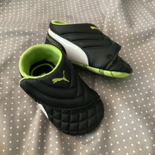 NUEVO Zapatos Puma Drift Cat 6 LW Cuna Negro/Blanco/Verde 305184 01 Talla 2C
