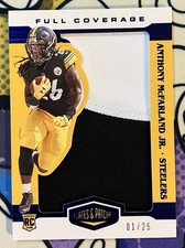 2020 Panini Plates & Patches Anthony McFarland Jr. Rookie Patch  /25 Stallions