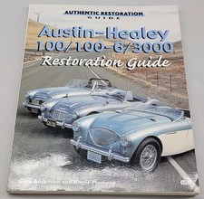 Austin-healey 100 100-6 3000 Restoration Guide By Gary G. Anderson
