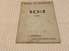 Revue technique Peugeot 104