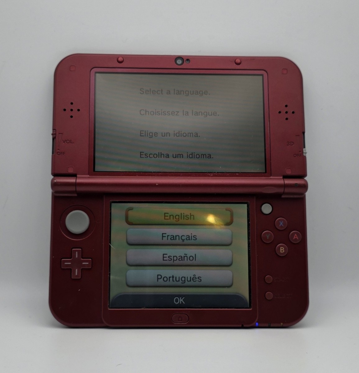 Nintendo/任天堂 New 3DS LL RED-001 Amazon.com: New Nintendo 3dsll Metallic Red : Video Games