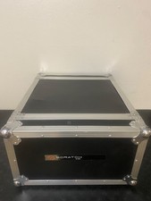 ProX 6U Deluxe 18" Deep 19" Width Amp Effects Rack Flight Hard Case, Used, GREAT