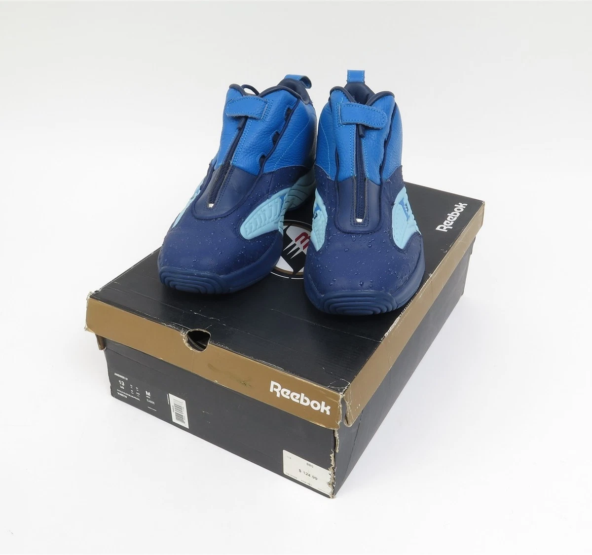 Reebok Answer 4 Blue - V48518 for Sale | Authenticity Guaranteed