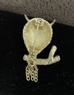 Vtg Avon Googly Eyed Owl Brooch Pin Goldtone  Fashion Jewelry — photo 2