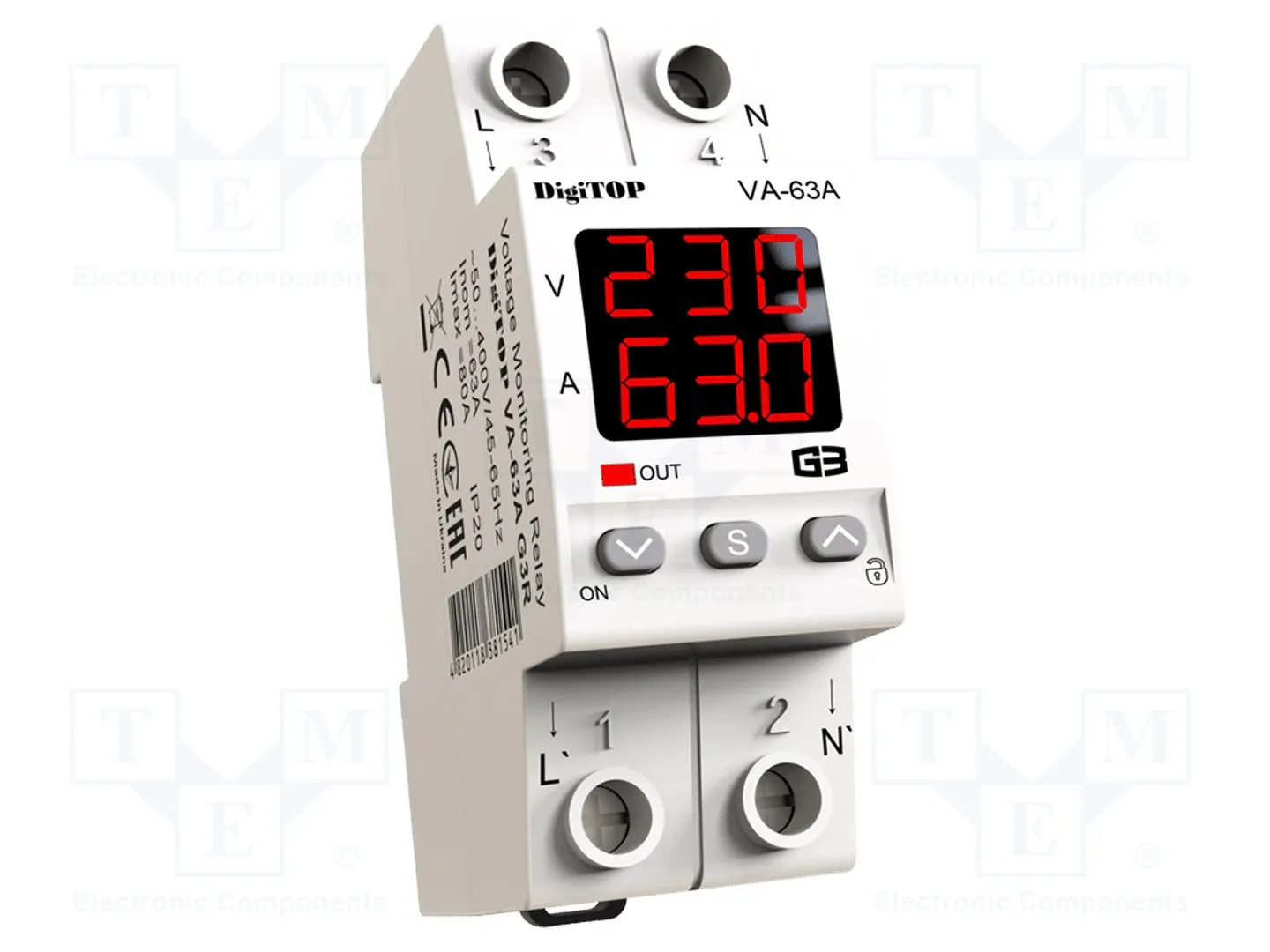 DIGITOP VA-63A-G3R Voltage monitoring relay