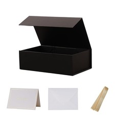 Caja de regalo de 9.5x6x3 pulgadas con tapa de cierre magn tico